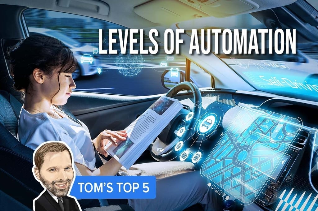 Driving automation: Top 5 levels