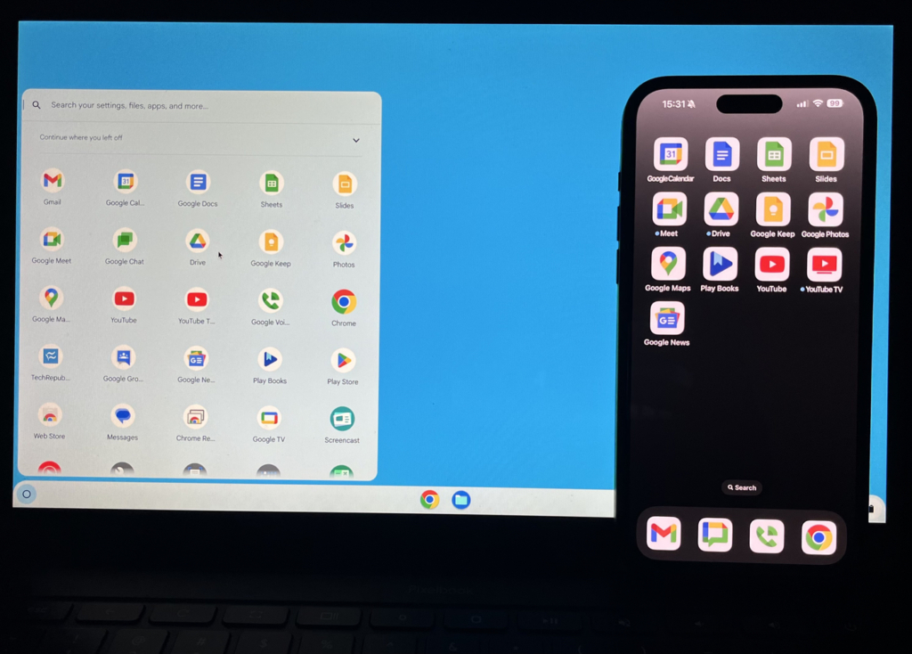 How to Use an iPhone With a Chromebook