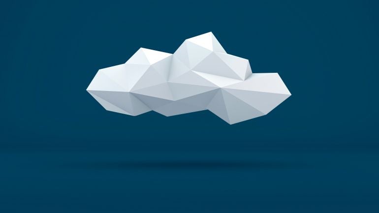 Cloud image representing cloud computing.