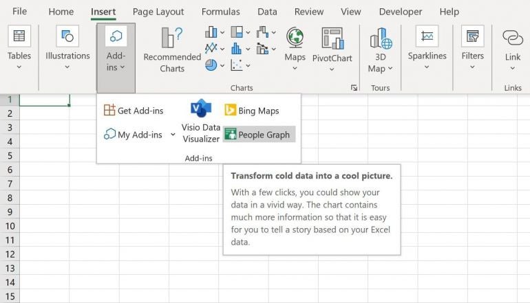 You need the People Graph add-in for Excel.