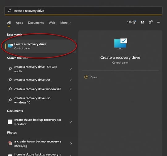 How to create a USB recovery drive for Windows 11 - TechRepublic
