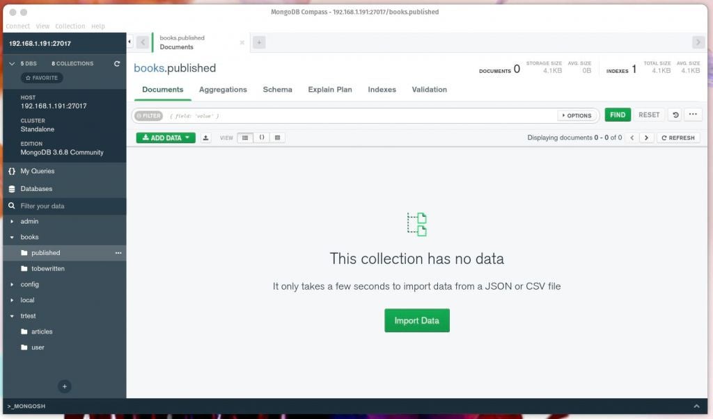 How To Create A Database And Add A Collection With MongoDB GUI Compass ...