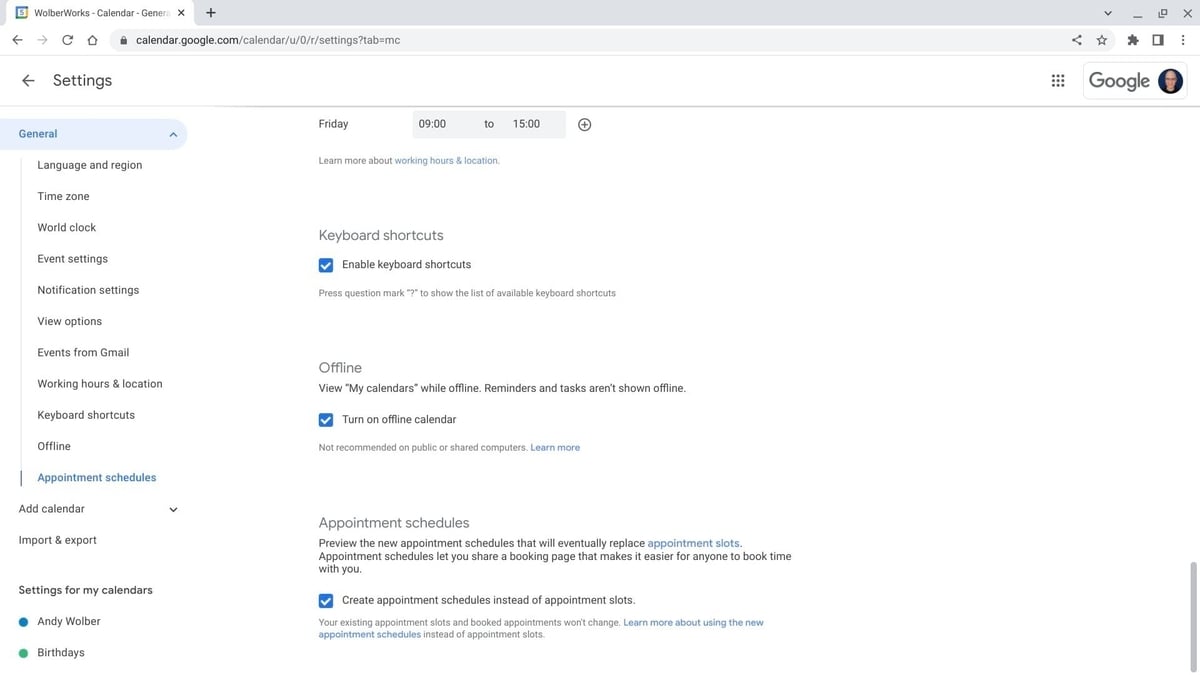 How to use Google Calendar appointment schedules - TechRepublic