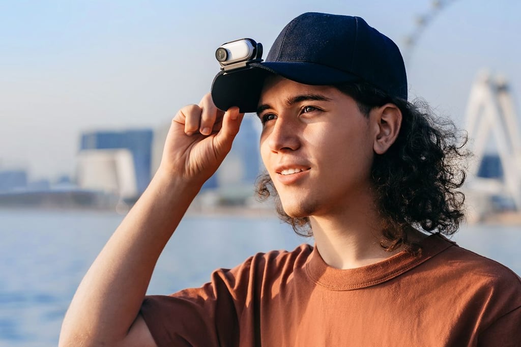 Travel light with this tiny action camera