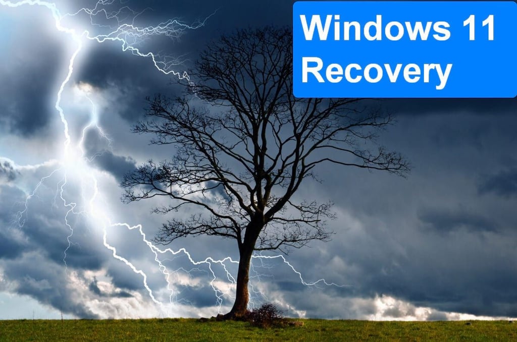 How to create a USB recovery drive for Windows 11