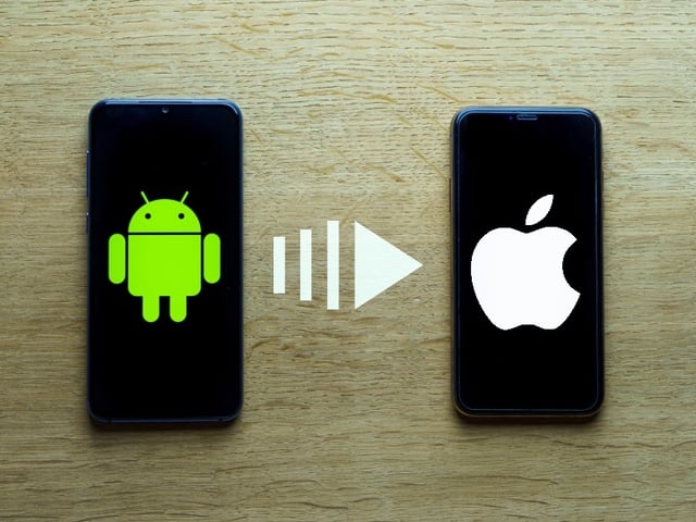 How to move from an Android phone to an iPhone
