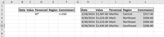 Excel Filter Limit Rows How to limit the columns in a filtered result set in Microsoft Excel ...