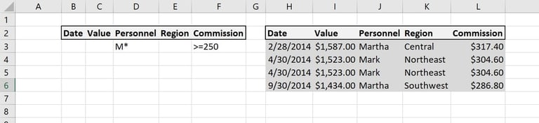 Excel Filter Limit Rows How to limit the columns in a filtered result set in Microsoft Excel ...