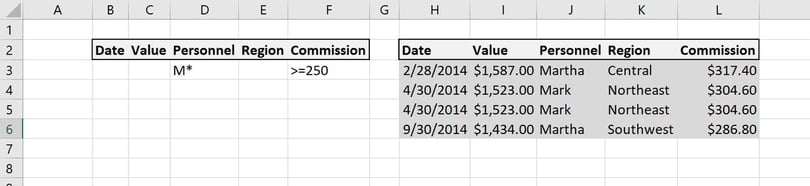 Excel Filter Limit Rows How to limit the columns in a filtered result set in Microsoft Excel ...