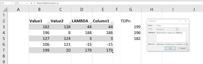 How to turn complex formulas into easy-to-use custom functions using LAMBDA()  in Excel