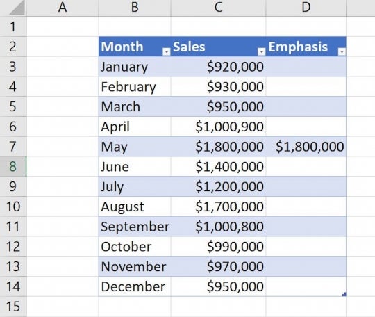 How to add a single vertical bar to a Microsoft Excel line chart ...