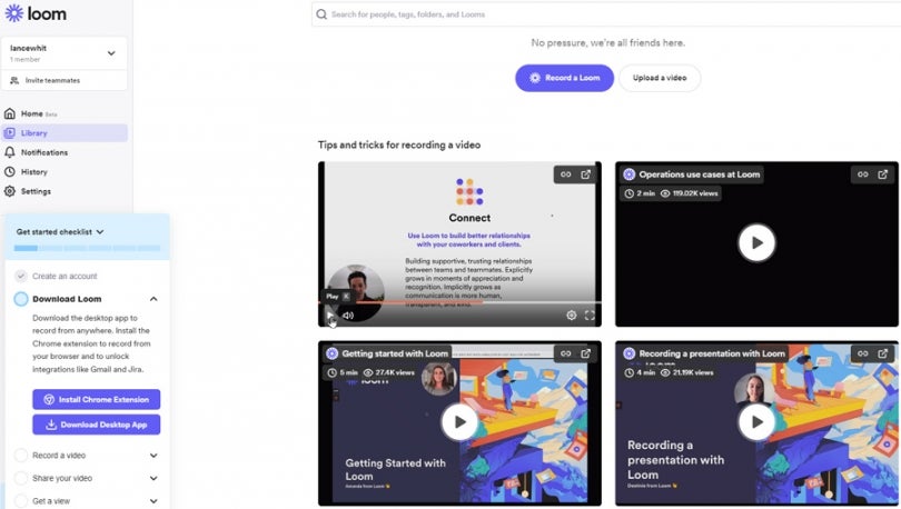 How to use Loom to record and share quick videos for colleagues ...