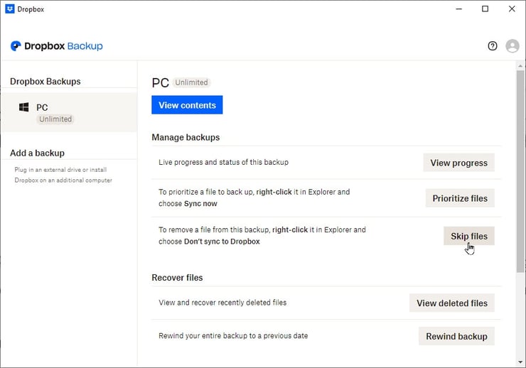 How to use Dropbox Backup to back up your files to the cloud - TechRepublic