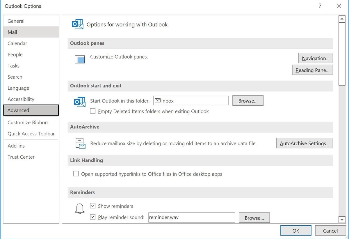 How To Use Advanced Options To Work More Productively In Outlook ...