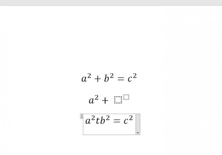 how to make math assignment in ms word