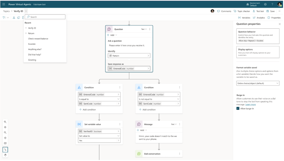 You can now combine Power Virtual Agents and the Azure Bot Framework ...