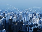 The modern creative communication and internet network connect in smart city