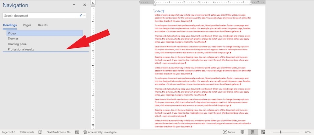 How to Quickly Rearrange Pages in Microsoft Word - Starthub Asia