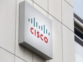 Cisco logo on building