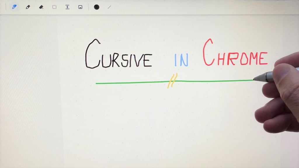 How to take notes on a Chromebook with Cursive
