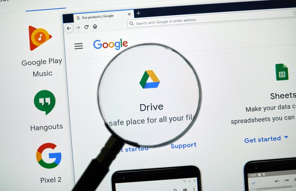 How to refine search results in Google Drive