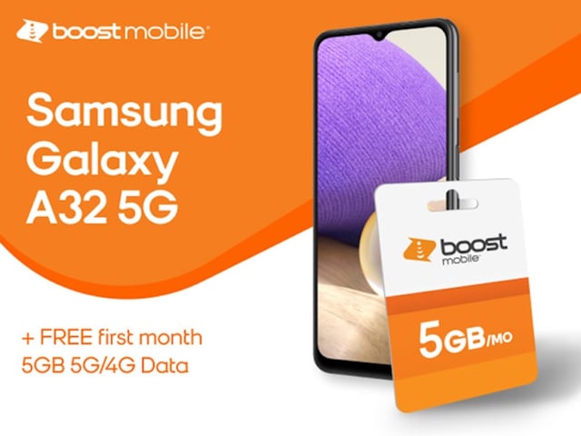 Get a Samsung Galaxy A32 and one month of Unlimited Talk for just $100