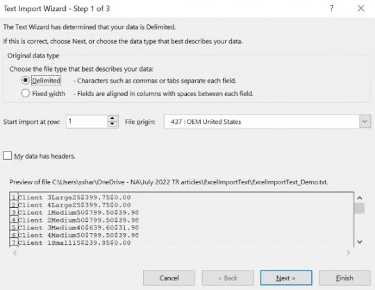 How To Quickly Import A .txt Or .csv File Into Microsoft Excel