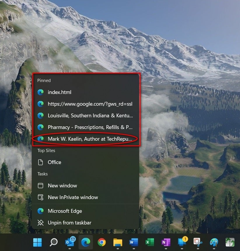 How To Trick Windows 11 Into Allowing You To Pin Websites To The Taskbar