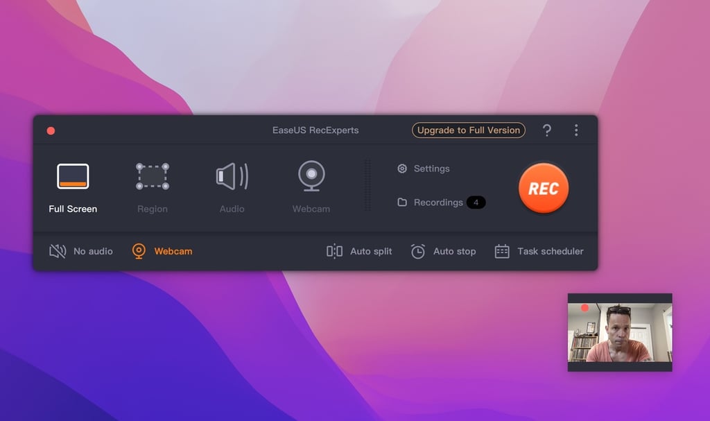 EaseUS RecExperts makes it easy to record your screen on macOS and Windows