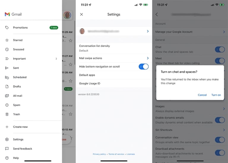 How to make voice and video calls from the Gmail app