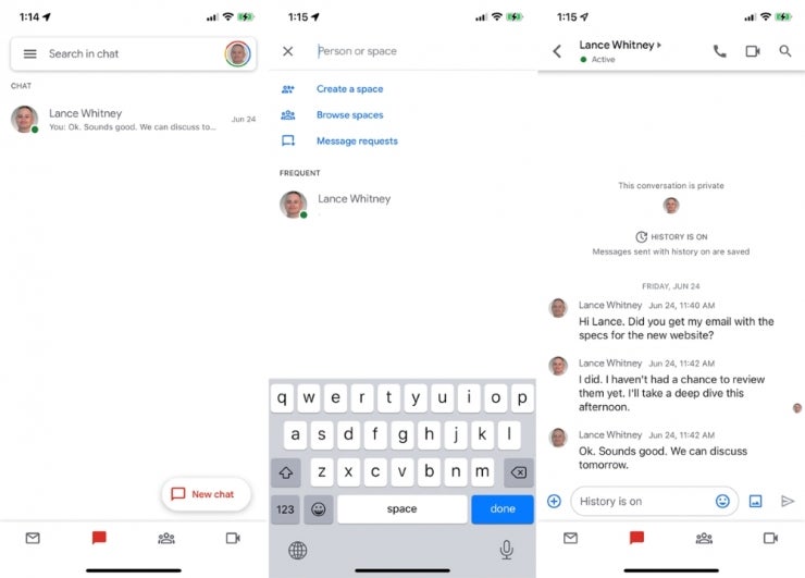 How to make voice and video calls from the Gmail app