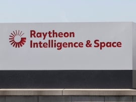 Indianapolis - Circa December 2020: Raytheon Intelligence and Space division. Raytheon Technologies is a developer of advanced sensors, training, and cyber and software solutions.