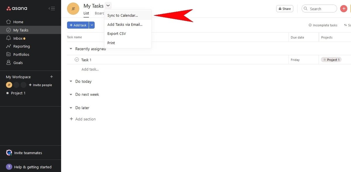 How to sync Asana with Google Calendar TechRepublic