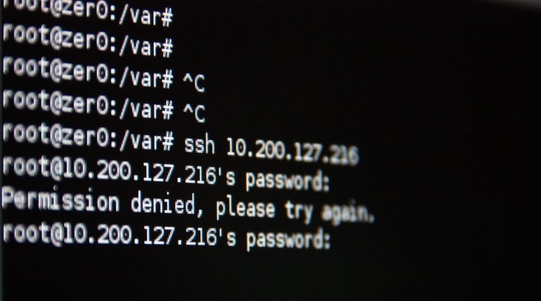 Secure ssh on linux servers.