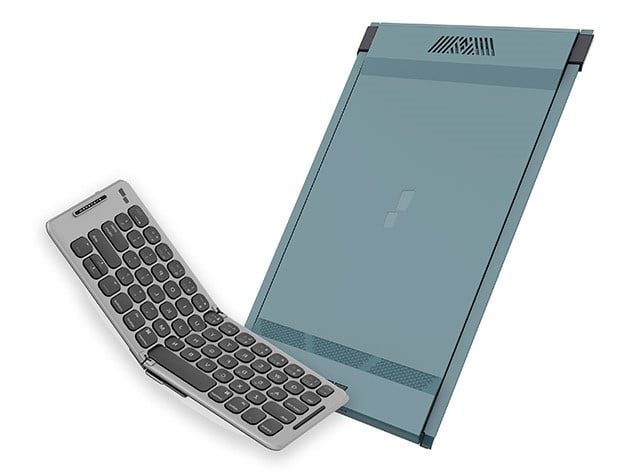 Remote work is a breeze with this portable monitor & keyboard