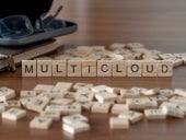 multicloud the word or concept represented by wooden letter tiles