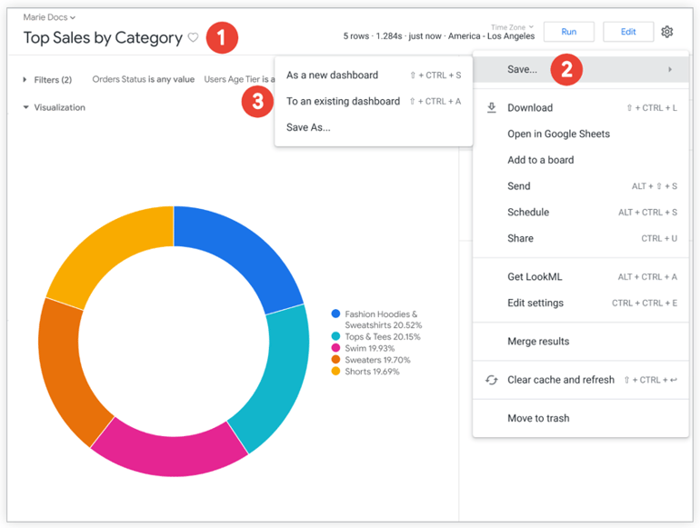How to Create a Dashboard in Looker