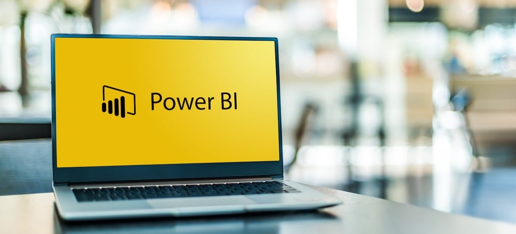 How to add action buttons to a report in Microsoft Power BI