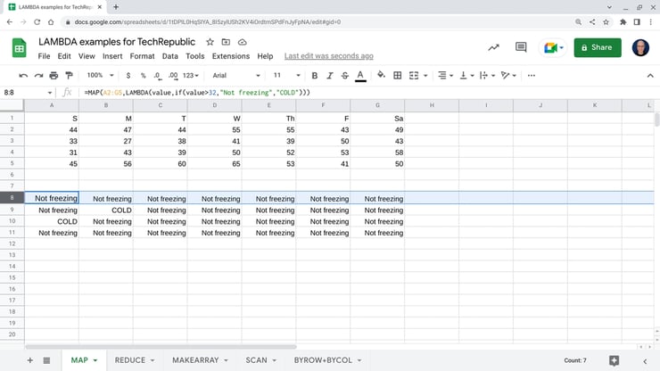 Google Sheets gains LAMBDA and helper functions - TechRepublic