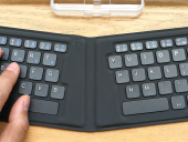 Gotek Voage ergonomic bluetooth keyboard.