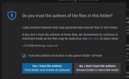add github repo to vs code