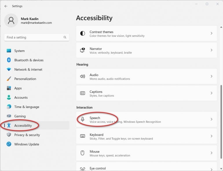 Enable Voice Activated Navigation in Windows 11 22H2 | TechRepublic