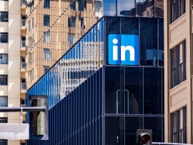 Large LinkedIn offices in downtown San Francisco..