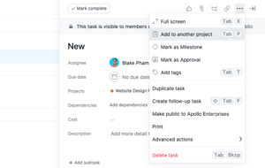 How to Move a Task to Another Project in Asana | TechRepublic
