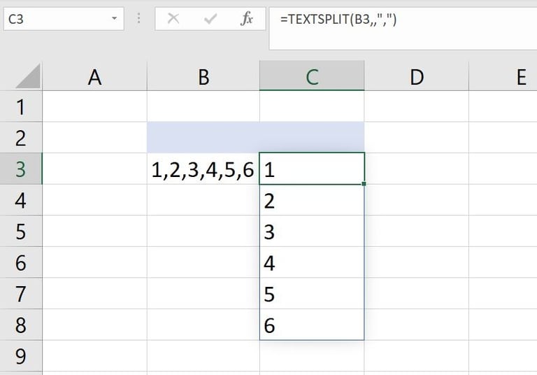 Use the New TEXTSPLIT() Function in Microsoft Excel | TechRepublic