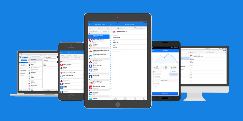 Protect your digital life with SplashID Pro password manager