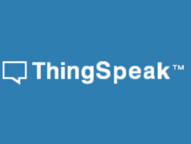 ThingSpeak logo.