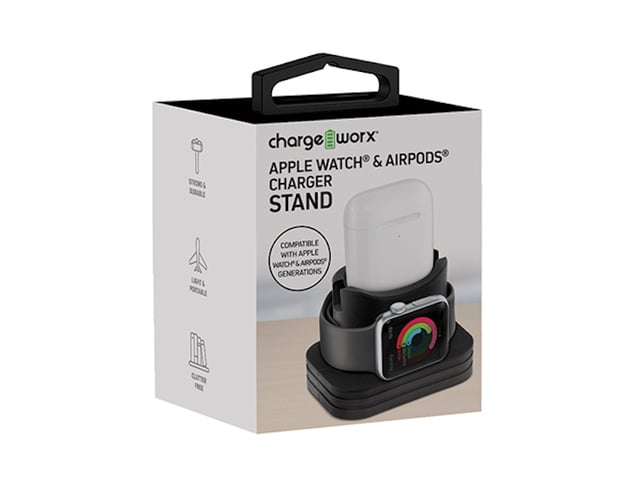 This stand charges both your Apple Watch and AirPods