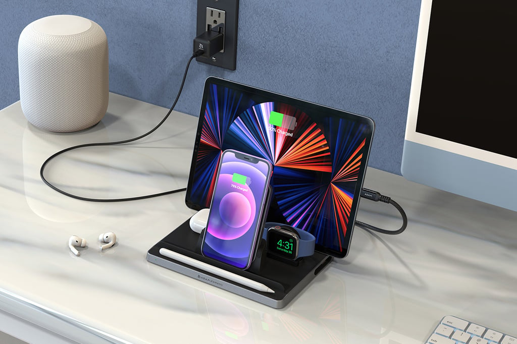 This 5-in-1 Wireless Charging Station Is Now Only $84