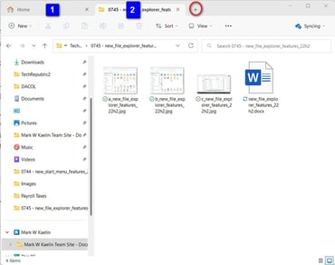 How to use the new File Explorer features in Windows 11 22H2